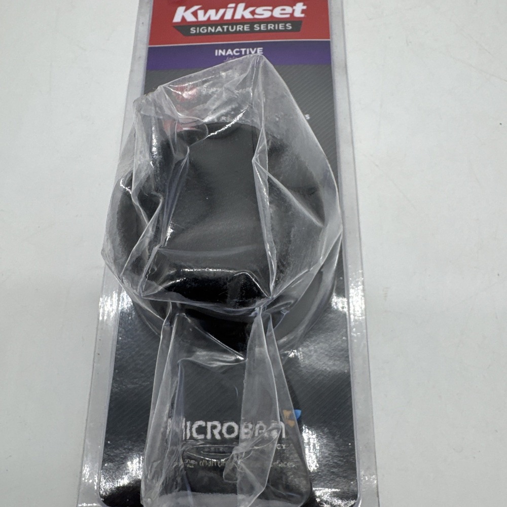Kwikset Juno Dummy Door Knob Handle for Closet‎ Venetian Bronze 97880-669
